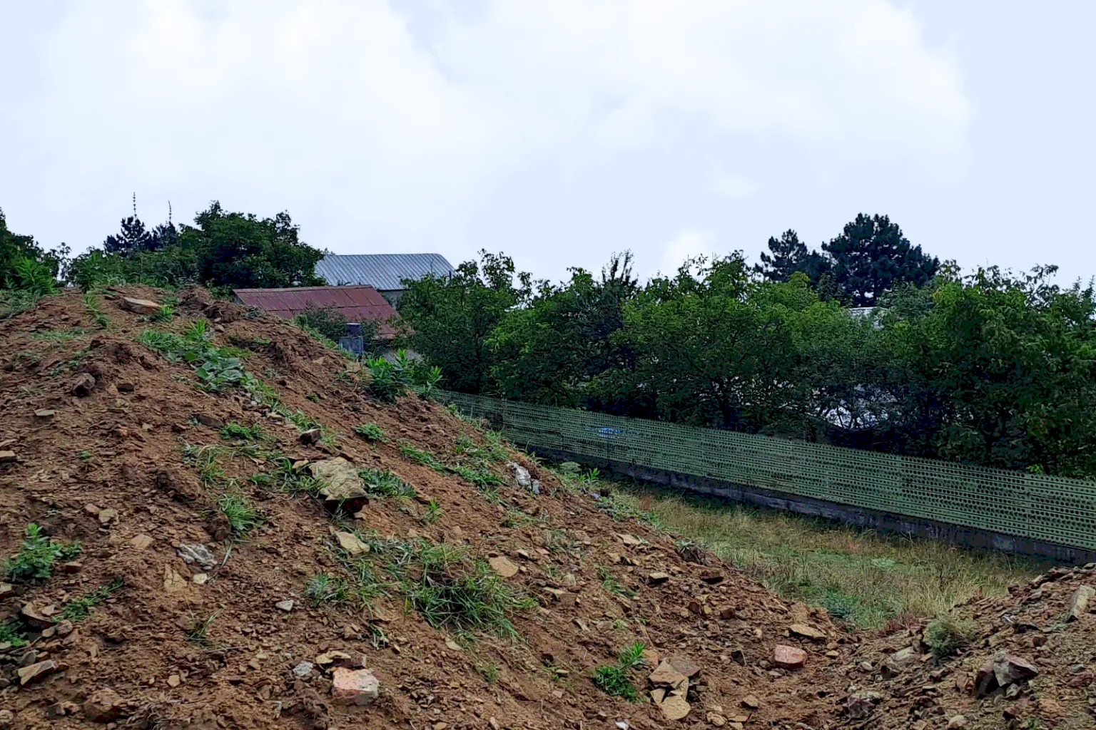 Land with project for 12 houses in Kojori